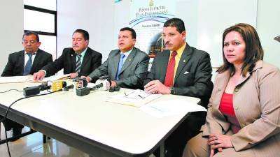 Miembros del Consejo de la Judicatura.