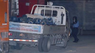 Los cadáveres fueron hallados en la Montefresco.
