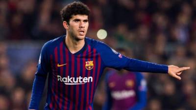 Carles Aleñá cuenta con 21 años de edad y estará cedido a préstamo hasta el final de la presente campaña con Real Betis.