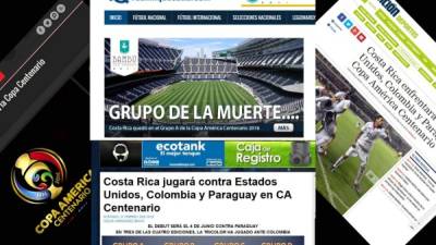 Así reaccionaron los medios de Costa Rica tras el sorteo.