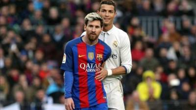 Lionel Messi y Cristiano Ronaldo son los dos mejores jugadores del mundo en la actualidad.