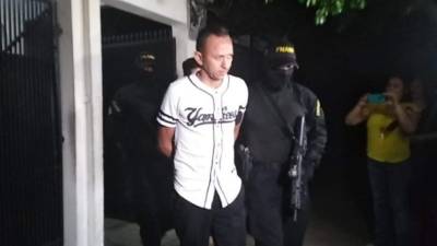 El supuesto marero es acusado de extorsión.