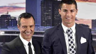 Jorge Mendes es uno de los mejores amigos de Cristiano Ronaldo.