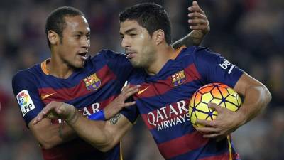 Luis Suárez tiene una divertida, pero serie apuesta con Neymar.