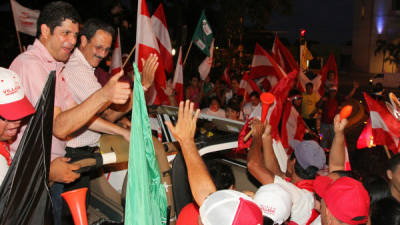 Mauricio Villeda, candidato presidencial por el Partido Liberal.