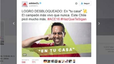 La cuenta de Adidas Chile se burló de México.