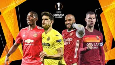 La Europa League ya tiene a sus semifinalistas: Manchester United vs Roma y Villarreal vs Arsenal.