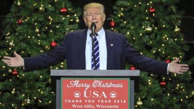 El magnate continúa provocando a China desde su cuenta de Twitter. EFE.