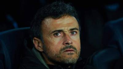 Luis Enrique y el Barcelona reciben este martes al Atlético por la Champions League.