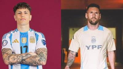 Alejandro Garnacho habló sobre su relación con Lionel Messi en la selección de Argentina.
