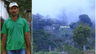 Leonel Chávez promueve la conservación del parque nacional Montaña de Santa Barbara (Panamosab), ubicado frente a la aldea El Cedral, contiguo al lago de Yojoa en el municipio de Las Vegas, Santa Bárbara.