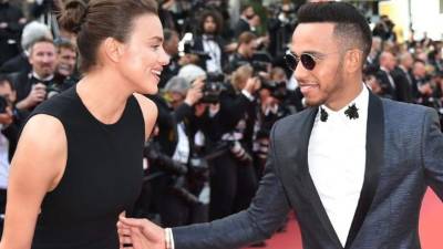 No es la primera vez que Irina y Hamilton aparecen juntos en un evento de gran magnitud.