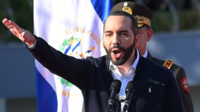 El presidente de El Salvador, Nayib Bukele.
