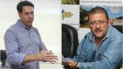Funcionarios. Jesús Mejía dejó el cargo y asumió ayer Leonardo Deras, subsecretario de Energía.