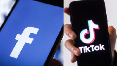 Iconos de ambas plataformas sociales.