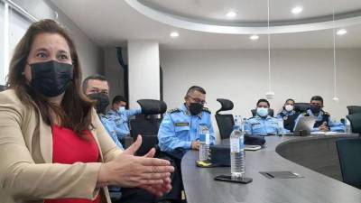 La viceministra de Seguridad, Julissa Villanueva.