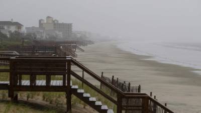 El Centro Nacional de Huracanes indicó en su boletín de las 17.00 hora local que Florence continúa su debilitamiento. AFP