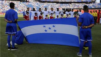 La Selección de Honduras se enfrentará este lunes a Haití en la Copa Oro. Foto Juan Salgado
