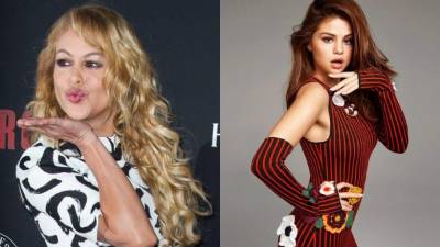 Paulina Rubio y Selena Gómez.
