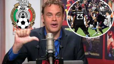 David Faitelson arremetió contra la Selección de México luego de su fracaso en la Copa Oro 2021.