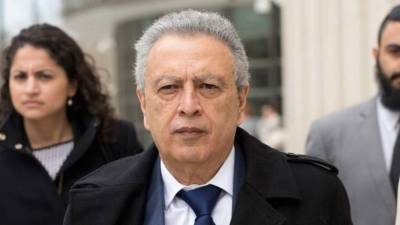 Alfredo Hawit, exdirigente de fútbol de Honduras y de Concacaf.