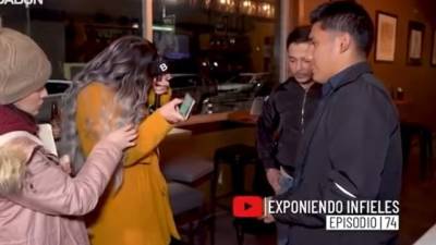 Captura del video donde agreden a la 'Chica Badabun'.