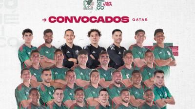 Los 26 futbolistas elegidos por México para el Mundial de Qatar 2022.