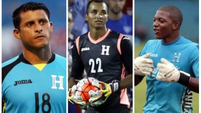 Además de Noel Valladares, Donis Escober y Luis 'Buba' López son las otras opciones para el arco de la Selección de Honduras.