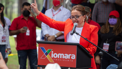 La presidenta electa de Honduras, Xiomara Castro.