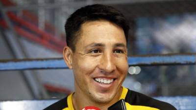 Domingo Zalazar habló este viernes ante los medios. Foto Neptalí Romero