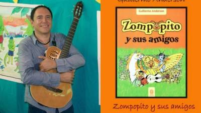 ‘Zompopito y sus amigos’ tiene un precio de 150 lempiras y fue escrito por Guillermo Anderson.