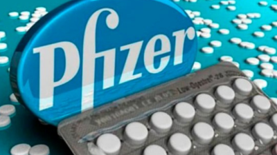 Píldora Paxlovid de Pfizer.