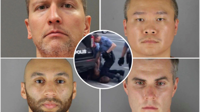 Los cuatro exagentes fueron acusados en mayo pasado por un gran jurado de violar los derechos constitucionales de Floyd.