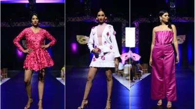 El centro de convenciones del hotel Copantl fue el escenario para que talentosos diseñadores nacionales e internacionales presentaran sus colecciones.