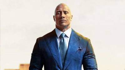 El actor Dwayne Johnson “La Roca”.