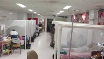 De los casos detectados hasta el momento 5,408 casos corresponden a dengue no grave y 115 casos de dengue grave.