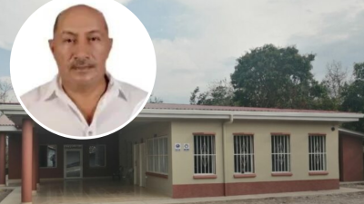 El alcalde de Masaguara, Intibucá, Manuel Amaya.