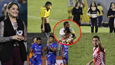 Las imágenes que dejaron los partidos sabatinos de la séptima jornada del Torneo Apertura 2019 de la Liga Nacional de Honduras.