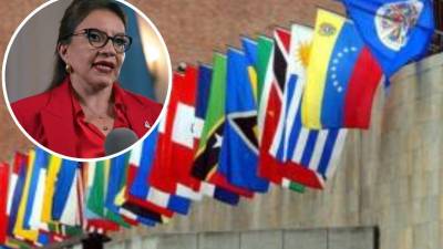 La presidenta de Honduras, Xiomara Castro.