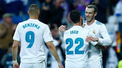 Gareth Bale ha marcado un doblete. FOTO AFP.