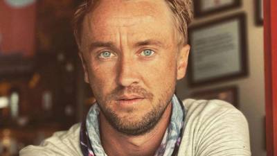 El actor británico, Tom Felton.