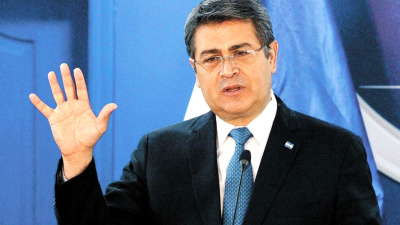 Juan Orlando Hernández, presidente de Honduras.