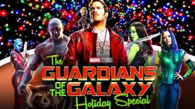Poster de Guardianes de la Galaxia: Especial de fiestas.