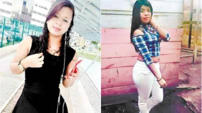Cinthia López (20 años) y Doris Portillo (18 años) fueron ultimadas el sábado pasado.