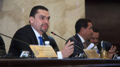 El jefe de la nueva bancada del Partido Nacional de Honduras (PN), Tomás Zambrano.