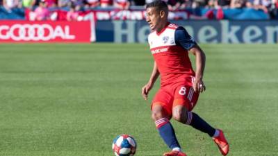 Bryan Acosta ha marcado dos goles tras siete juegos en la MLS de los Estados Unidos.