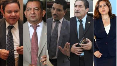 Jorge Rivera A, Celino Aguilera, Francisco Quiroz, Julio Barahona y Liliam Maldonado esperan salir en libertad. Teododo Bonilla seguirá preso por otro caso.