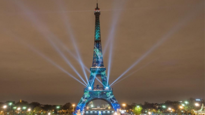 La Torre Eiffel.