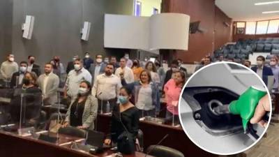 Bancada del Partido Nacional.