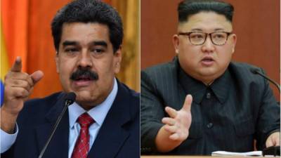 Nicolás Maduro y Kim Jong Un.